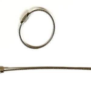 Stainless Steel Tag Loop 10 cm